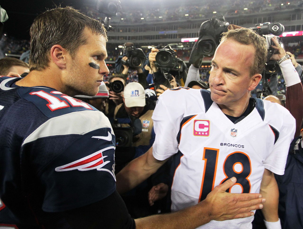 New England Patriots: Tom Brady once again owns Peyton Manning