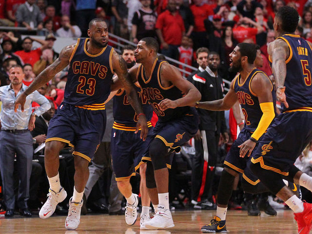 LeBron James hits a buzzer-beater of his own to even series