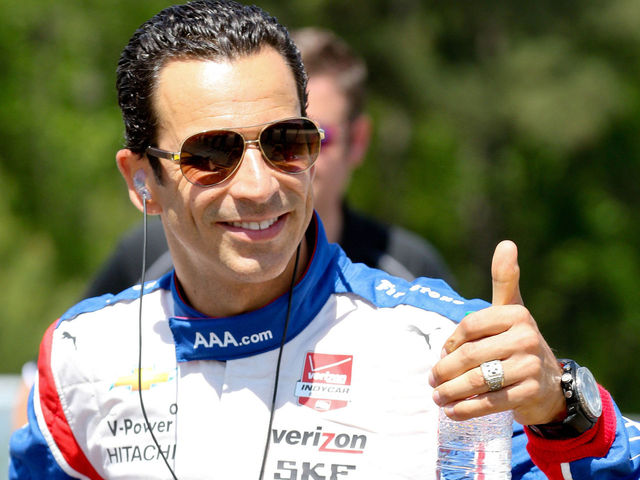 VIDEO: Helio Castroneves walks away after flipping car during Indy 500 practice