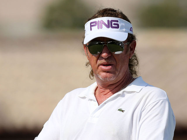 VIDEO: Miguel Angel Jimenez speaks to media about Keegan Bradley incident