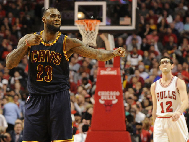 LeBron off to 5th straight Eastern finals as Bulls go down without a fight in Game 6