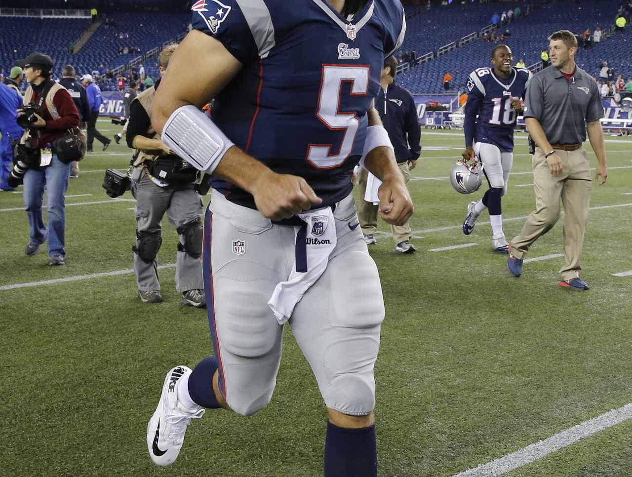 New England Patriots release Tim Tebow