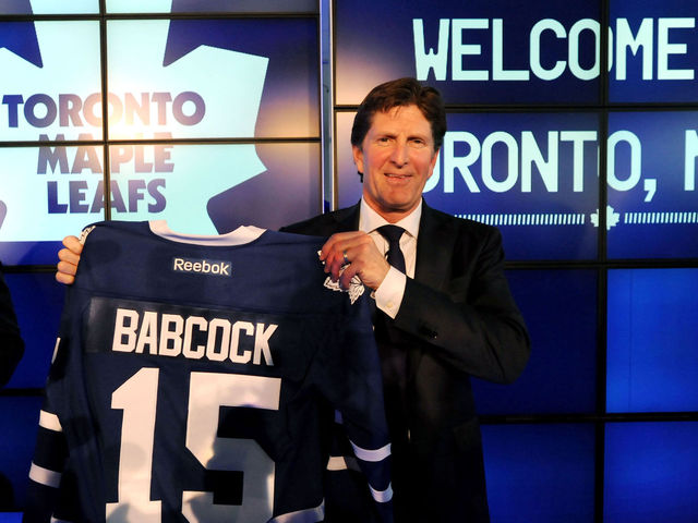 Maple Leafs introduce new coach Babcock: 'We need to put Canada's team back on the map'