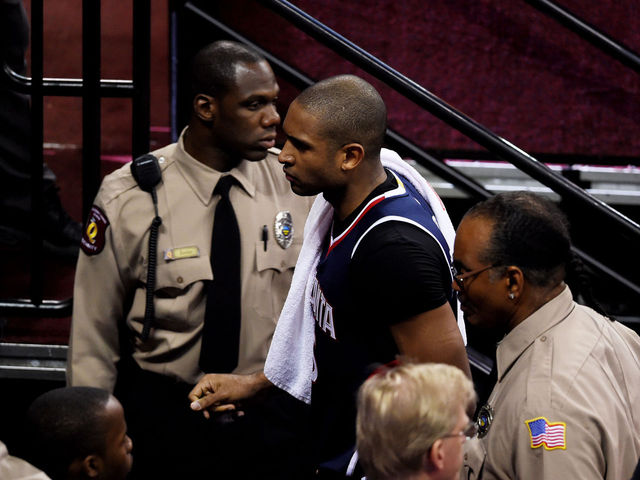 Hawks' Horford ejected for elbowing Dellavedova: 'He's got to learn'