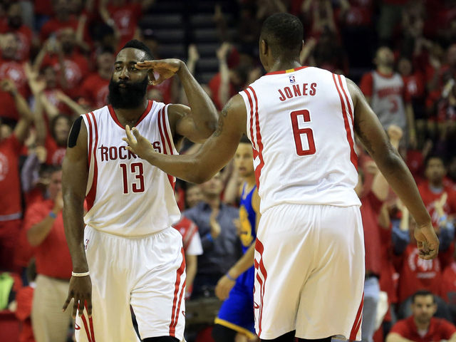 Harden drops 45 to help Rockets avoid elimination in Game 4