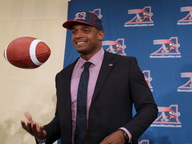 Michael Sam leaves Alouettes training camp for personal reasons