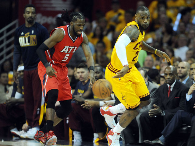 LeBron James narrowly misses averaging a triple-double for an entire playoff series