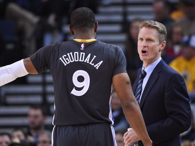 Iguodala: Warriors title would 'save me from kicking Steve Kerr's ass' for bench role