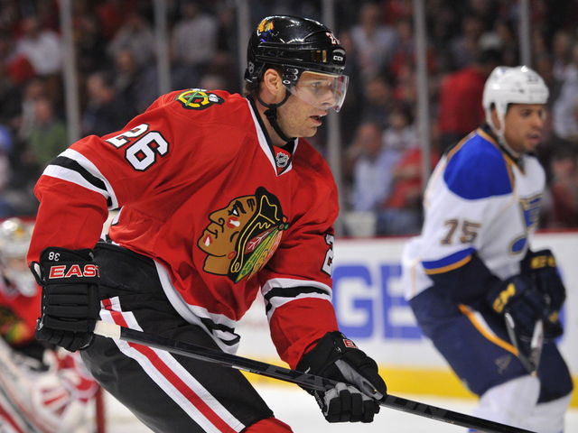 Blackhawks C Michal Handzus will join team in Vancouver