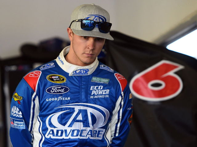 Trevor Bayne fined for leaving car too early after wreck