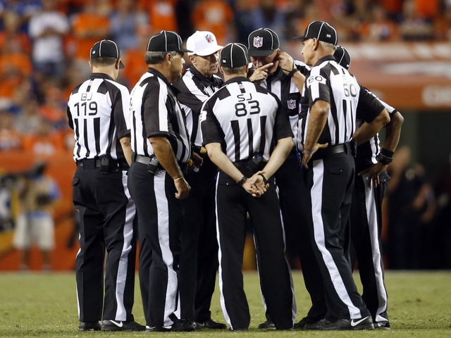 VIDEO: Ref blows coin flip to begin overtime