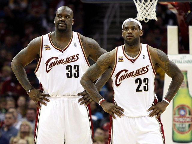 Shaq on playing with LeBron: 'First time I didn't have to do everything'