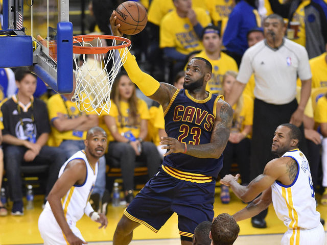 How inefficient hero-ball is helping the Cavs hang with the Warriors