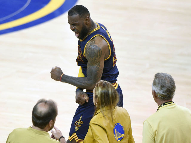 LeBron's historic Finals burden is something to behold
