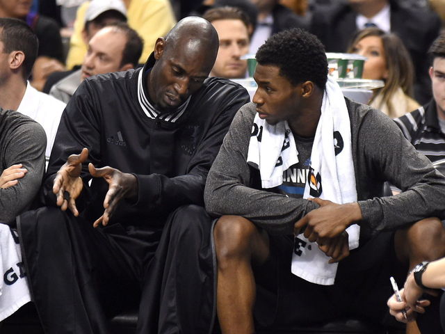 Report: Wolves' front office consulting with Garnett on draft process