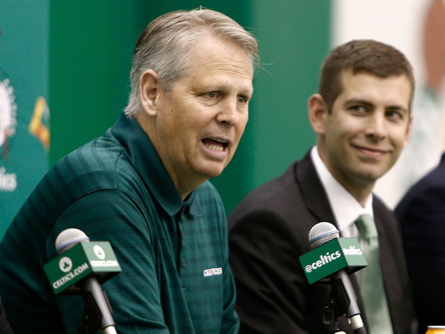 Report: Celtics trying to trade 2 late 1st-rounders for lottery pick