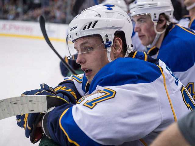 Blues GM says he's not received confirmation that Sobotka will stay in KHL