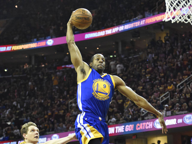 Iguodala keys Warriors' rout of Cavs in Game 4 to even NBA Finals