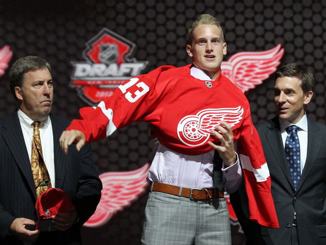 Red Wings plan to have Mantha stick around 'long term'