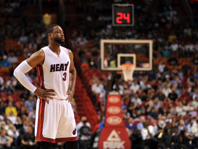 VIDEO: Wade refers to time in Miami in past tense