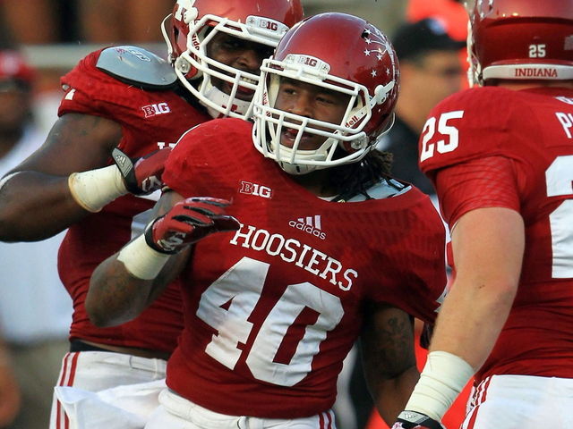 Indiana's Antonio Allen arrested on drug charges, dismissed from football program
