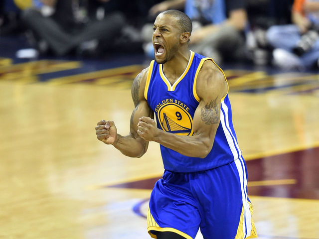 Warriors' Andre Iguodala puts golf passion to work at PGA Championship