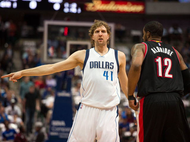 Mavs' Nowitzki on pending UFA LaMarcus Aldridge: 'We'd love to have him'