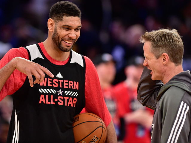 Tim Duncan to Steve Kerr after Warriors' title: 'It's that easy, huh?'