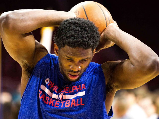 Sixers announce Joel Embiid will miss upcoming season with foot injury