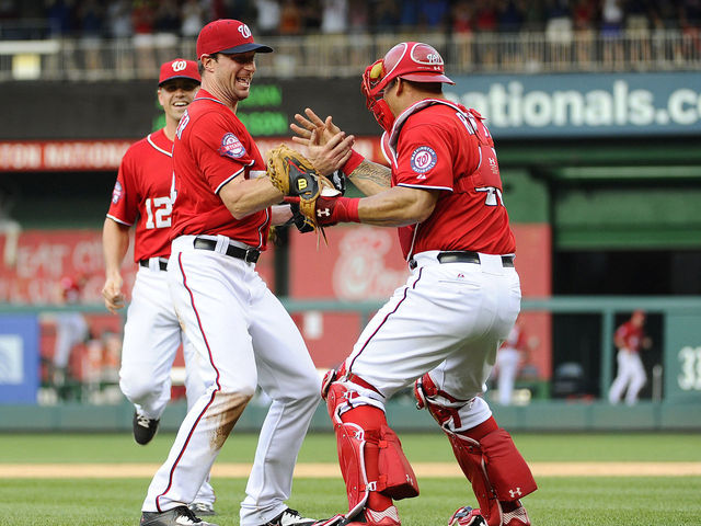 Nationals' Scherzer loses perfect game in 9th, recovers to throw 1st career no-hitter