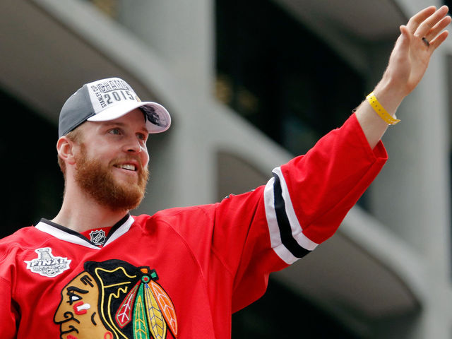 Blackhawks' Bickell buried in minors