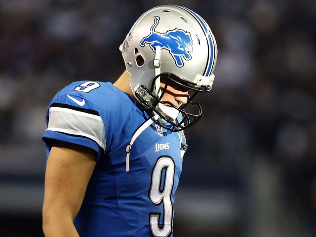 VIDEO: Stafford reacts to Packers' game-winning Hail Mary