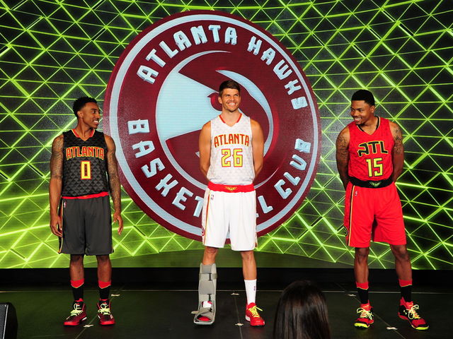 Hawks show off new uniforms as new ownership group moves in