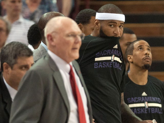 Cousins 'absolutely' wants to stay in Sacramento; George Karl and Vlade Divac reportedly at odds