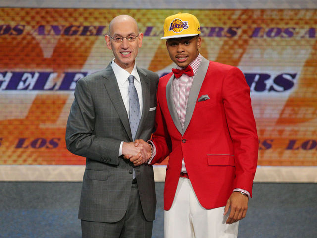 Lakers draft D'Angelo Russell with the No. 2 pick
