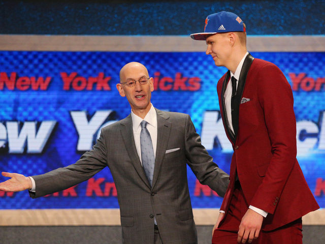 Knicks draft Kristaps Porzingis 4th overall