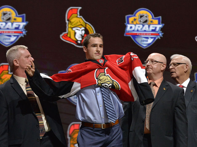 Senators select Colin White with the 21st pick