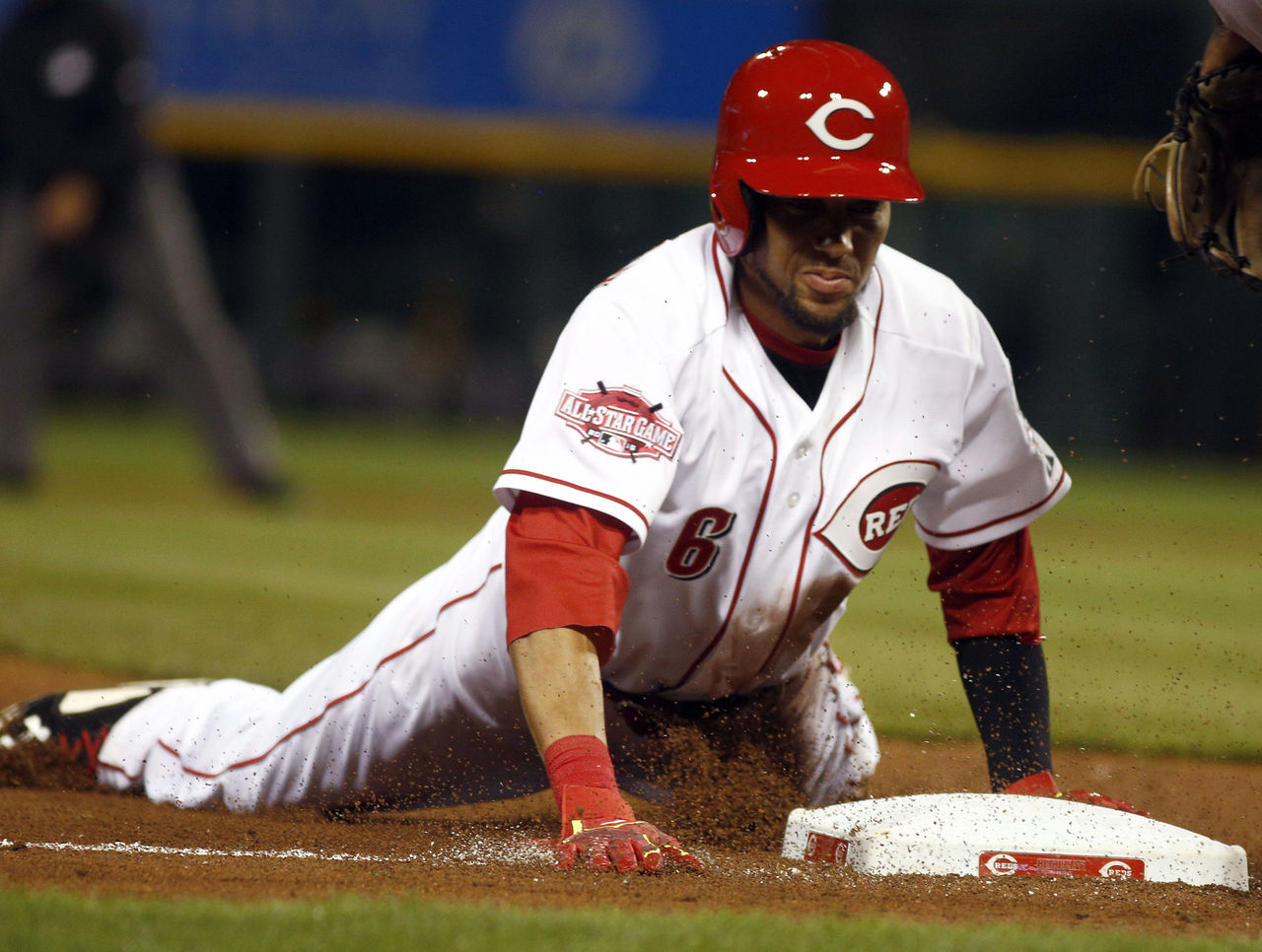 Reds speedster Billy Hamilton is stealing bases at a record second