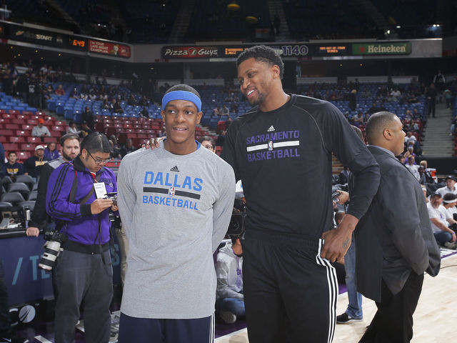 Report: Rudy Gay urging Kings to sign free agent Rondo