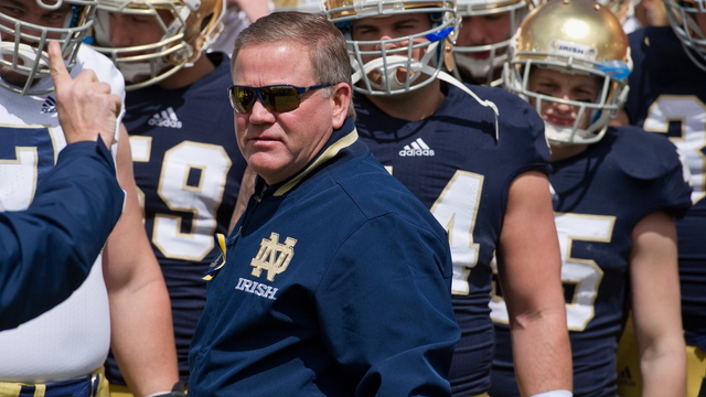 Notre Dame's Brian Kelly denies NFL rumors: There's no other place I want to coach