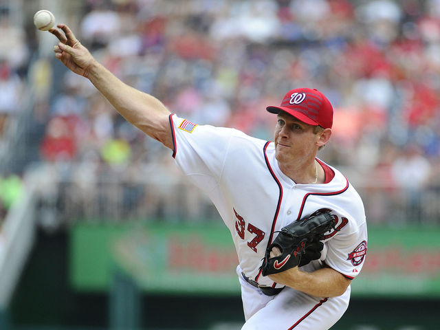 Nationals' Strasburg exits early with tightness in left | theScore
