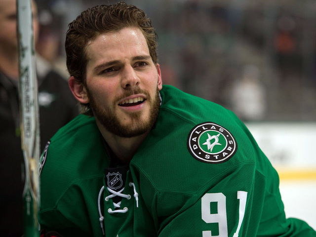 PHOTO: Stars' Tyler Seguin poses on Zamboni for ESPN Body Issue