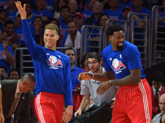 PHOTO: Blake Griffin has got the door