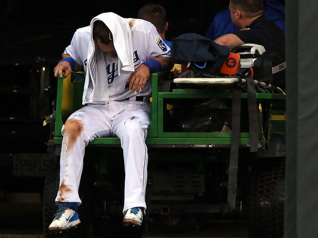 Royals' Gordon to miss 8 weeks with Grade 2-plus groin strain