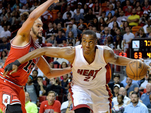 PHOTO: Hassan Whiteside still trying to get NBA 2K rating up