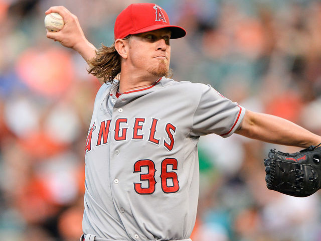Angels' Weaver at least a week away from return to rotation