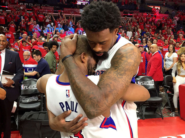 Chris Paul says he's 'unbelievably happy' DeAndre Jordan re-signed