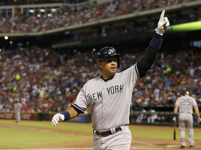 A-Rod joins exclusive club with HR on 40th birthday