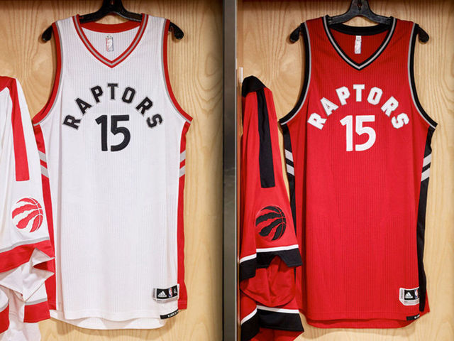 PHOTO: Raptors unveil 2015-16 uniforms in conjunction with Drake concert