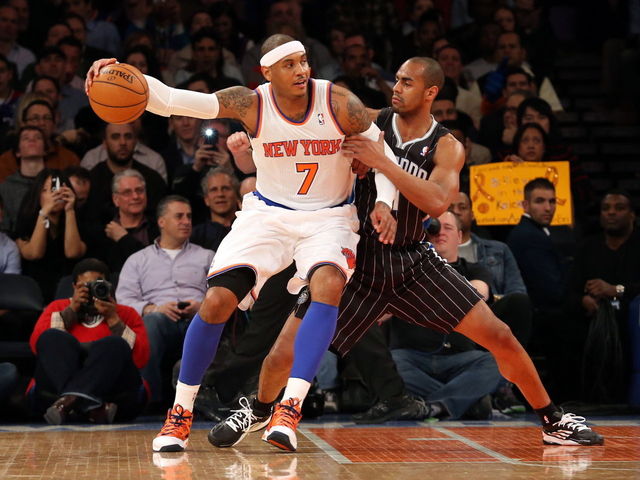 Knicks' Afflalo on Carmelo Anthony: 'He seems very, very, very hungry to succeed'